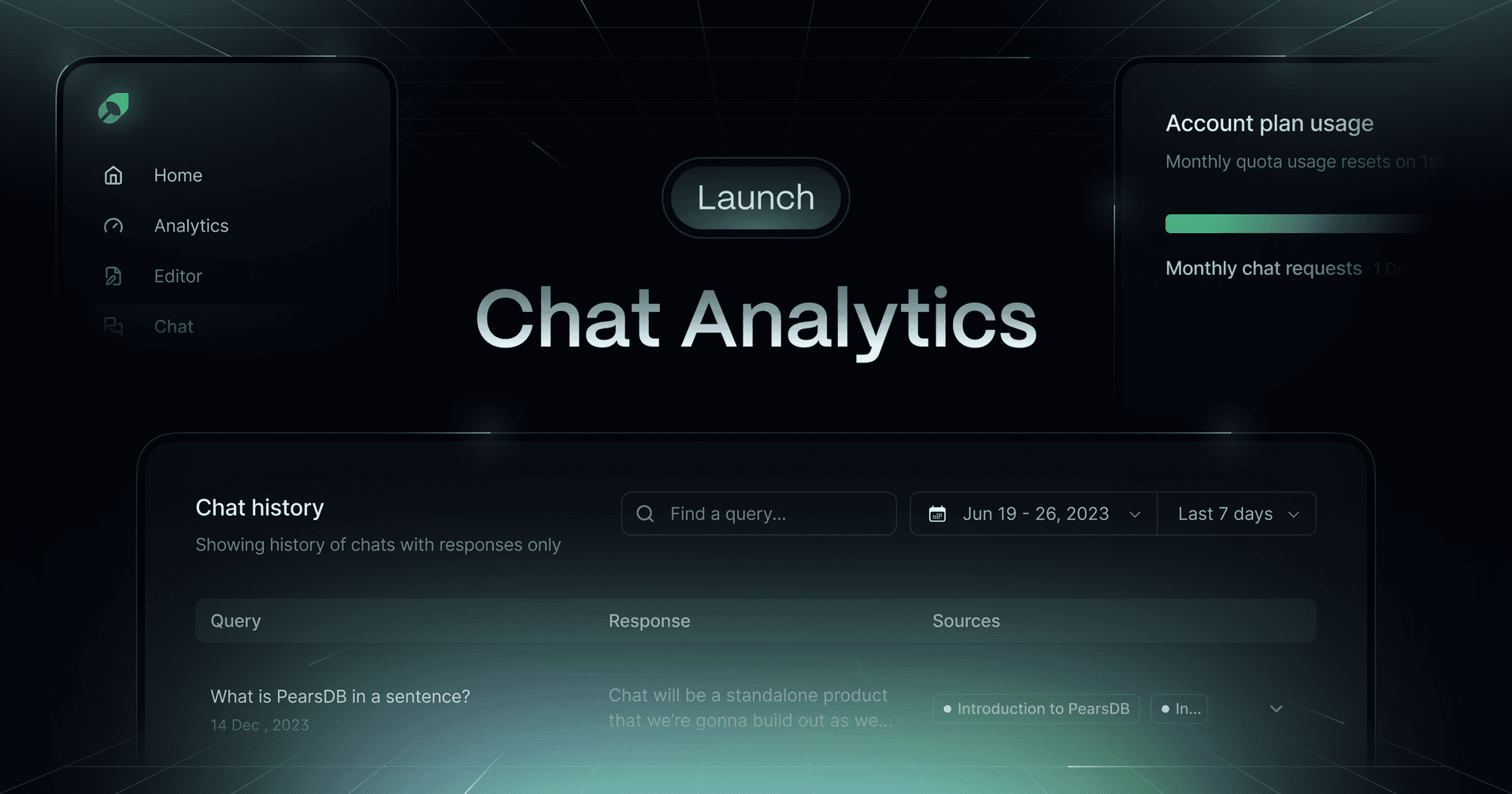 Launch Week II Day 5: Chat Analytics