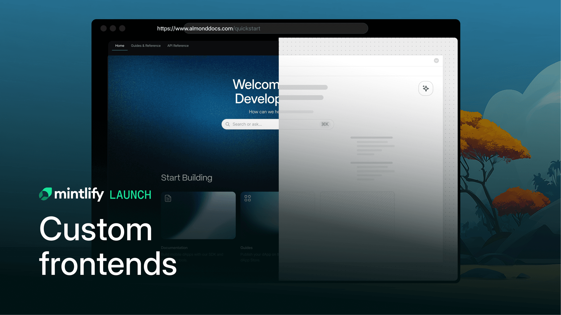 Your docs, your frontend, our content engine