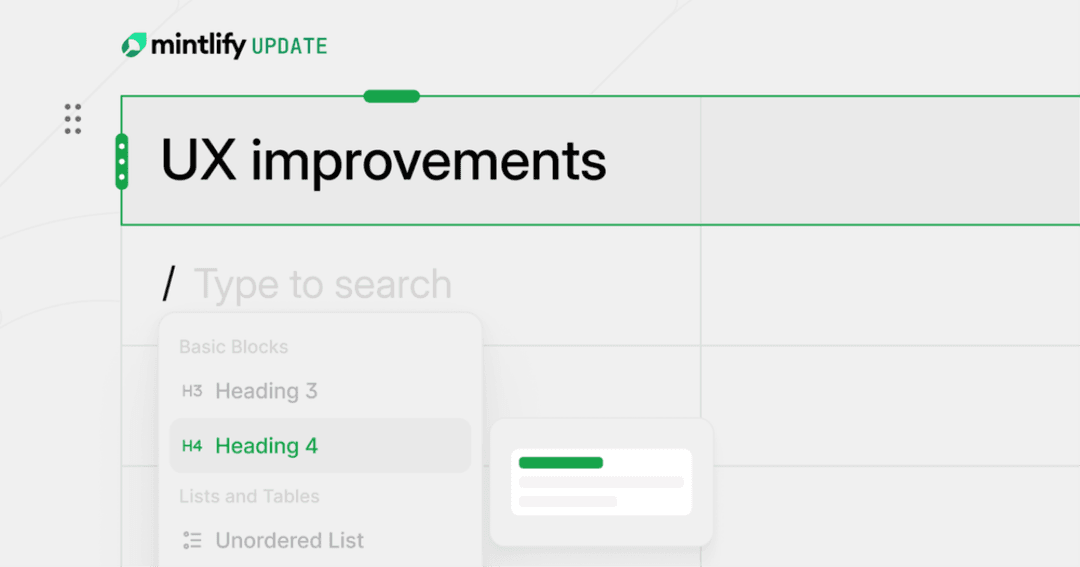 22 UX improvements to the web editor